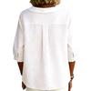 Women's Fashionable Casual 3/4 Sleeve Turtleneck Pullover Top