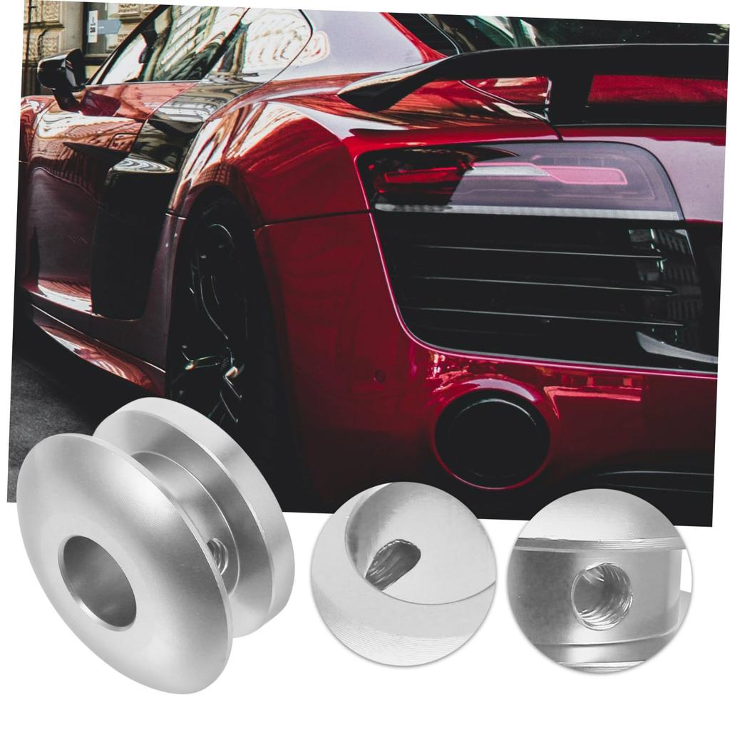 LEDMOMO Dust-proof Cover Exhaust Limiter, Compatible Shift Knob Adapter, Aluminum