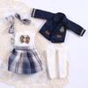Changing Clothes 30cm Doll Uniform Casual Wear BJD Doll Outfit 1/6 Dolls Clothes  DIY Toys