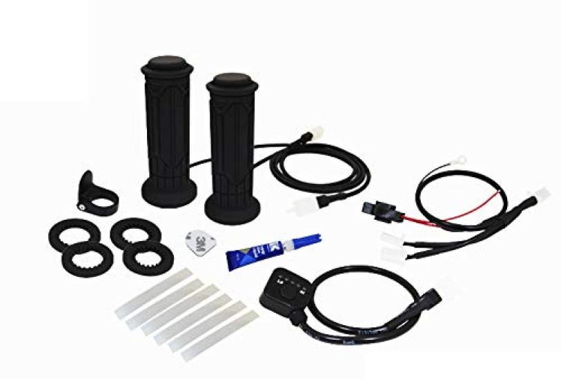 

KN Planning KOSO KOSO KN Big Bike Large Motorcycle Heater Hot Grip with 130mm Multi-Grip 5-Level Adjustment/120, 125,