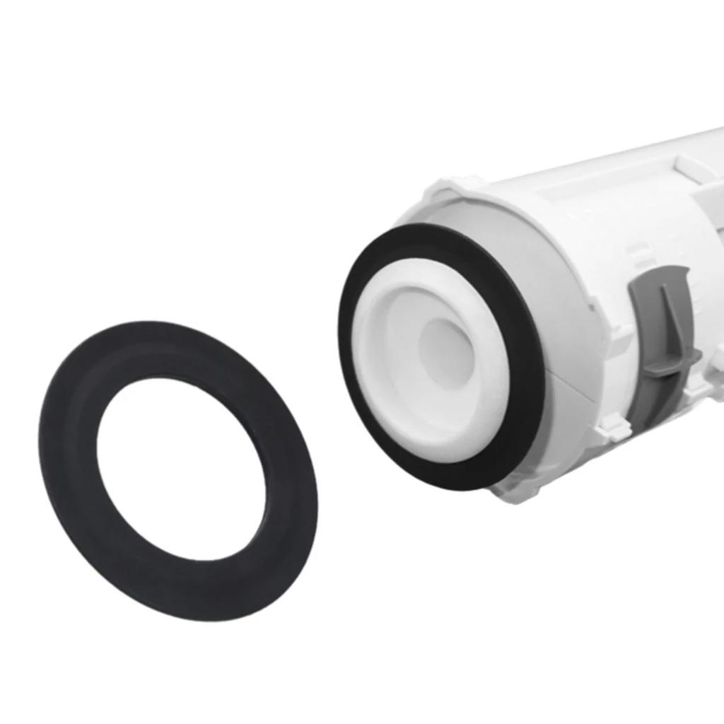 Toilettenspülventil Silikon-Dichtungsring für Siamp für Optima 49 und Badezimmer-Abflussventil Dichtungsring Schwarz