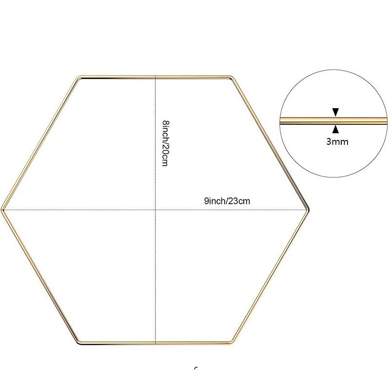 Gold Metal Floral Hoop Rings with Wood Card Holder Table Decoration for Wedding Centerpieces Christmas DIY Wreath Flower Garland