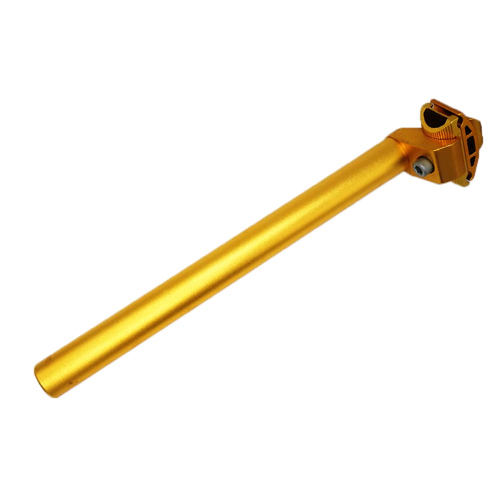 Fahrradsattelstütze 25,4x300mm Verstellbar Aluminiumlegierung Fahrradsattelrohr Stoßfest Horizontal Fahrradsattelstütze für MTB Rennrad BMX