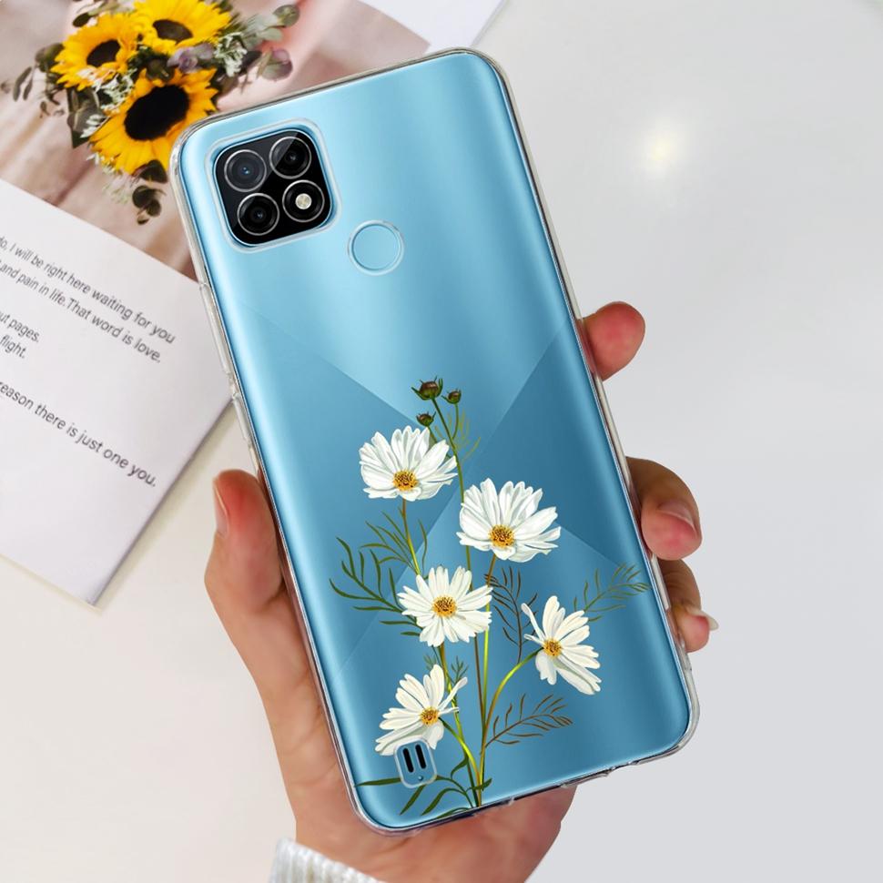 For Realme C21Y Case RMX3261  RMX3263 Cute Cartoon Cover Soft Silicone Phone Case For Realme C 21Y C21Y Bumper