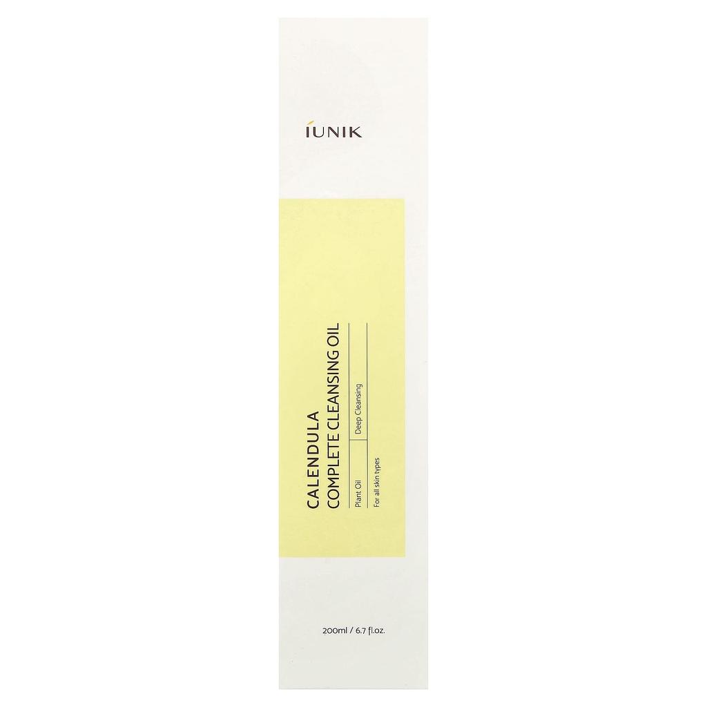 Complete Cleansing Oil, All Skin Types, Calendula, 200 Ml (6.7 Fl Oz)