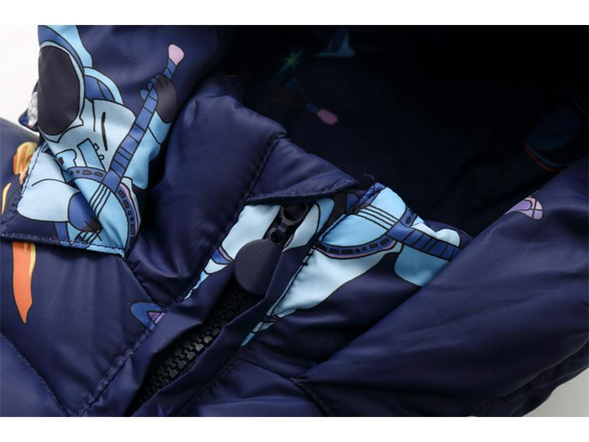 2024 Winter Kids' Down Ski Jacket: European/American Style, Thickened One-Piece Suit for Boys & Girls