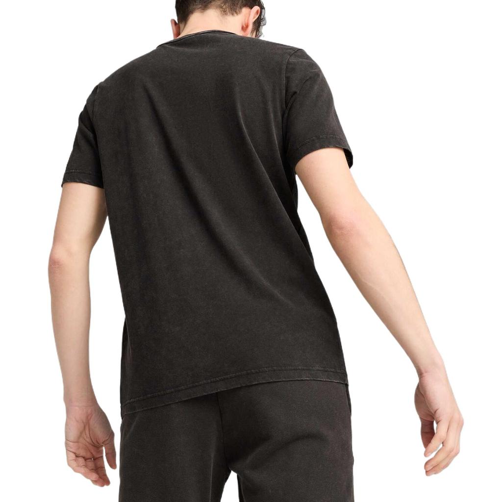 PUMA T Shirts Men's Black 01 Crew Neck Moderate 687515-01