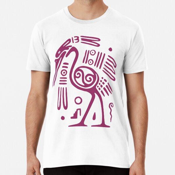 Aztec bird symbol S to 5XL Made in the AU/USA T-Shirt