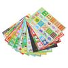 12PCS Educational Posters for Kids Cartoon Learning Poster Waterproof English Education Early Learni