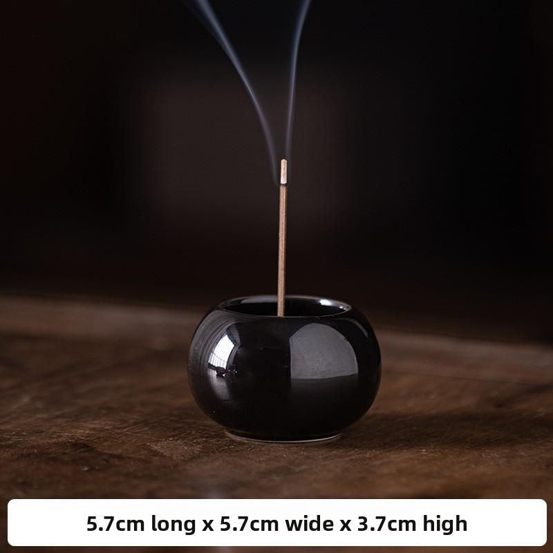 Ceramic Small Incense Burner Incense Burner Line Incense Insert Incense Seat Tea Table Ornament