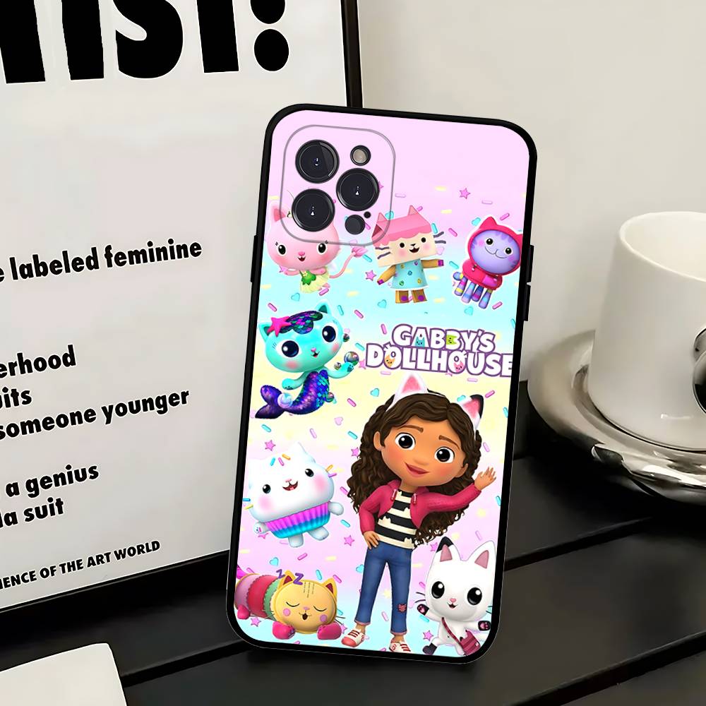 Cute G-Gabbys D-Dollhouse Phone Case For Iphone 17 16 15 16e 14 13 12 11 Pro Max Plus Case Cover Coque