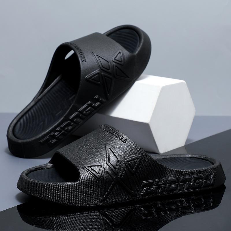 

Summer home slippers couple flip 36-49 extra large size sandals fashion outdoor simple trendy men s slippers 48-49