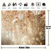 2D Beige Hanging Baby's Breath Backdrop for Boho Themed Party Decor