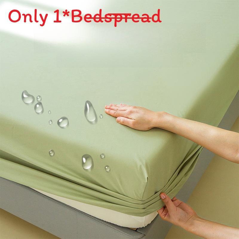 Modern Minimalist Waterproof Bed Cover With Active Dyeing For Home Protection
