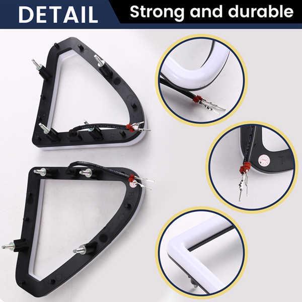 Светодиодные дневные ходовые огни для Ford Mustang 2015-2017 Передний бампер (Пара) None