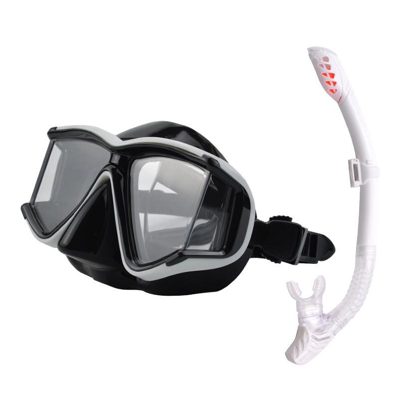 Snorkel Set Adults Anti-Fog Diving Mask Snorkeling Gear Swimming Beach Water Sports