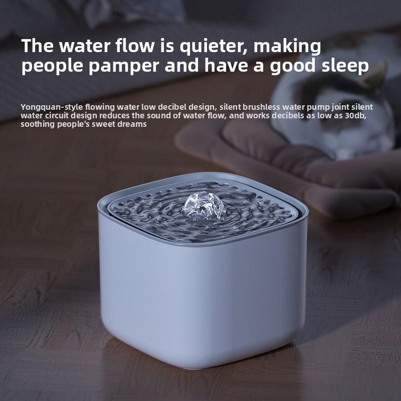 Cat water dispenser automatic filtration circulating live water large capacity smart dog pet water dispenser