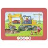 Puzzle - RAVENSBURGER - 227 - tiptoi® - 3 puzzles (tracteur, pelle, camion) - 6 pièces avec sons