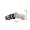 4PCS Fuel Injectors Fit For Nissan March K11 1.0 1.3 Hatchback 1992-2003 16600-41B00 A46H02 Car Auto Accessories