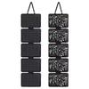 1pc,5-layer Jewelry Storage Hanging Bag, Made of Felt Material, Earrings, Brooches, Badge Display Rack, Large Capacity