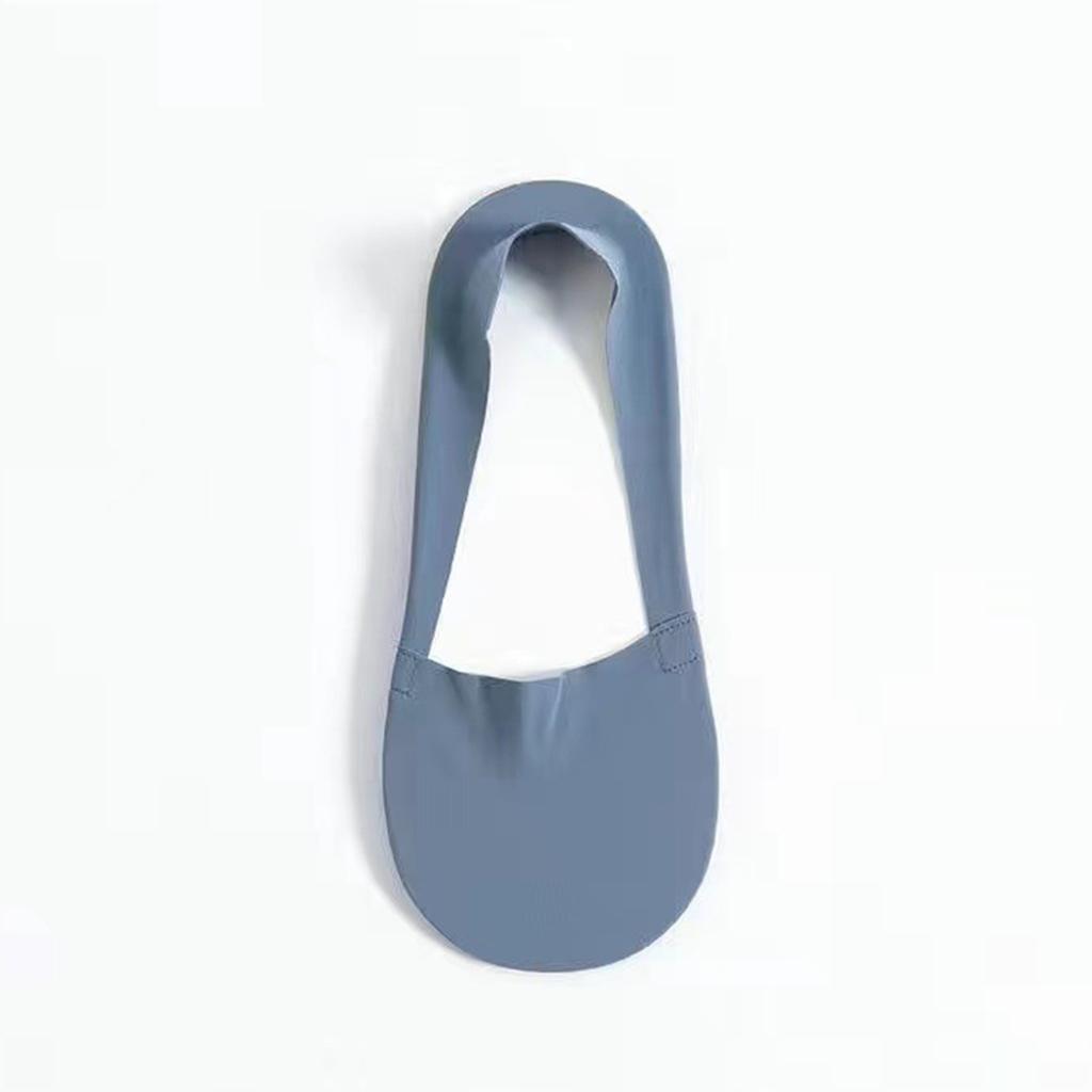 Women Invisible No Show Socks Breathable Thin Ice Silk Low Cut Silicone Non Slip Socks Five Pairs Set for Everyday Use