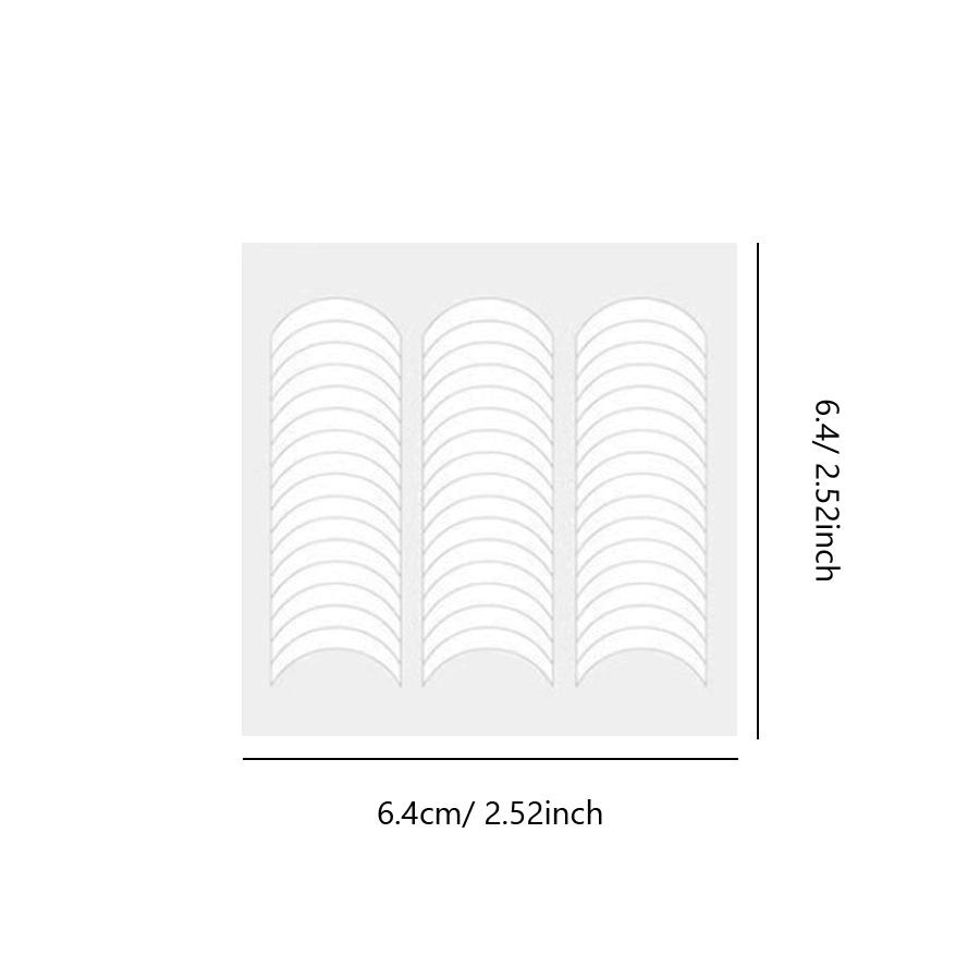 240 Pcs New French Manicure Nail Art Tips Form Guide Sticker Polish DIY Stencil