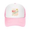 Blessed Grandma Names Floral Typogra Mesh Baseball Cap Casual Hat Outdoor  For Womens Unisex FeUnisex