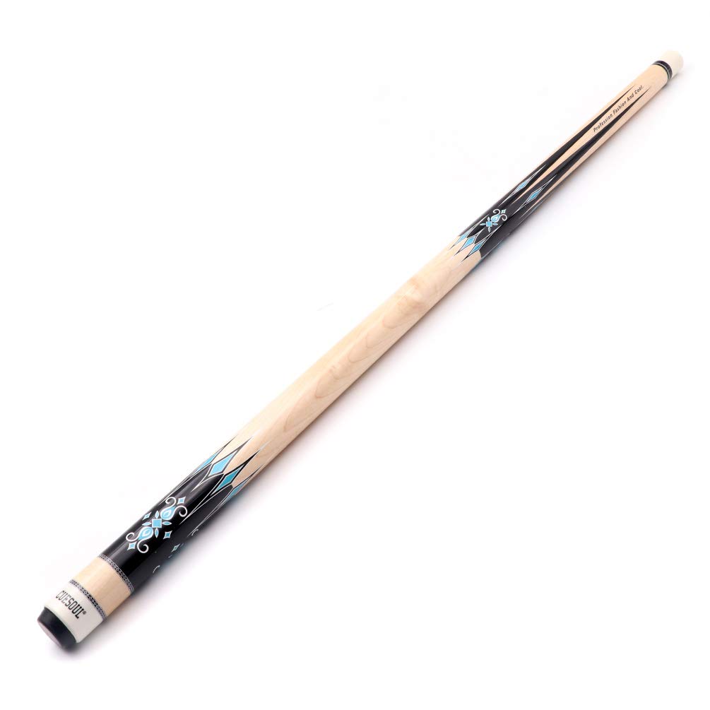 CUESOUL 3-Cushion Carom Billiard Cue, 56-inch, 18 Oz, Wood Joint System (CSCC-KL118)