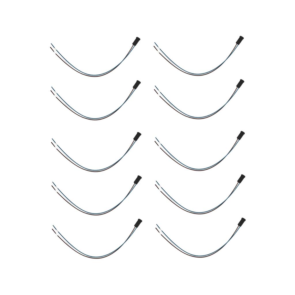 10 Pcs G4 LED Bulb Socket Silicone Halogen Base Lamp Holder G4 Socket for MR16 MR11