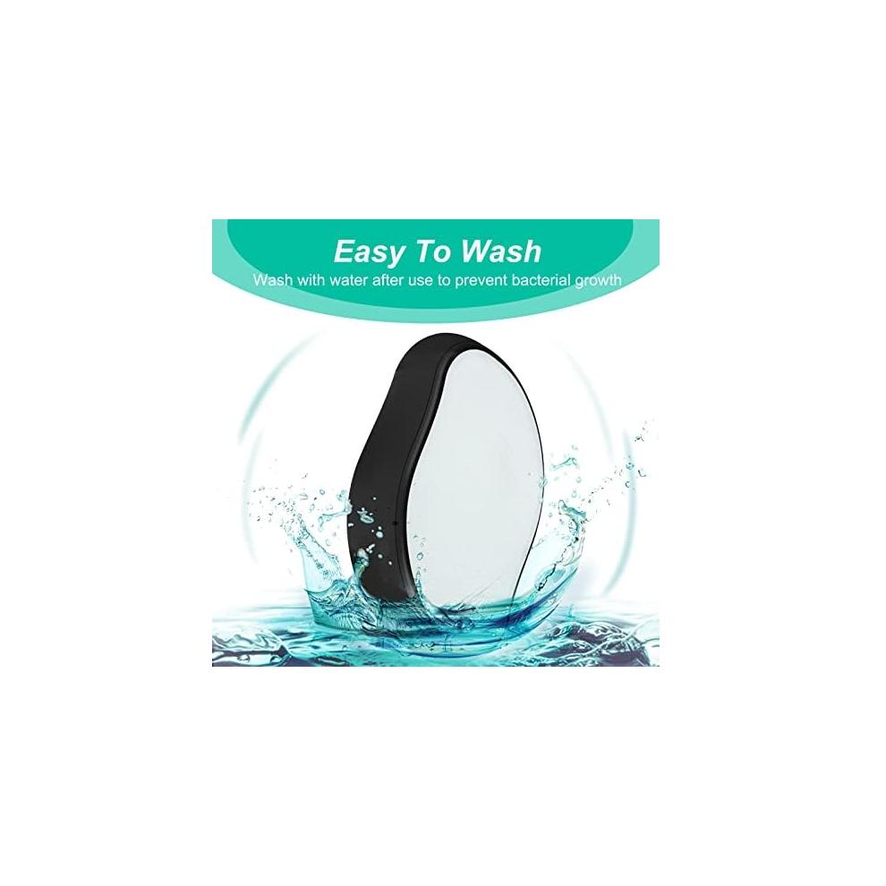 Épilateur Crystal Rubber La2S, répétable et indolore, noir