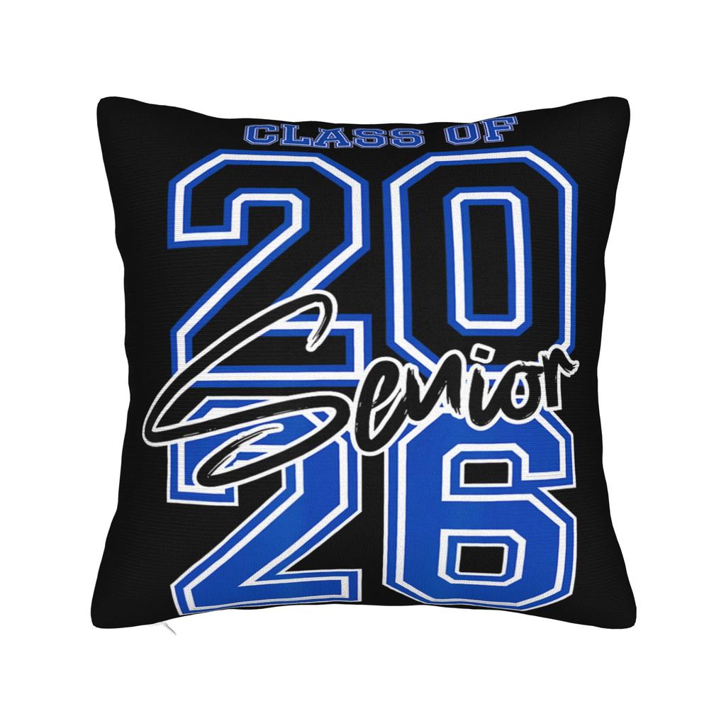 Class of Senior Graduation Pillow Covers Printing Cushion Cover Decorations Throw Pillow Case Cover Chair Multiple Sizes