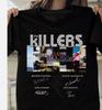 The Killers Band T-shirt, Kortärmad Svart Bomulls-T-shirt, Storlek S till 5XL Unisex T-shirt
