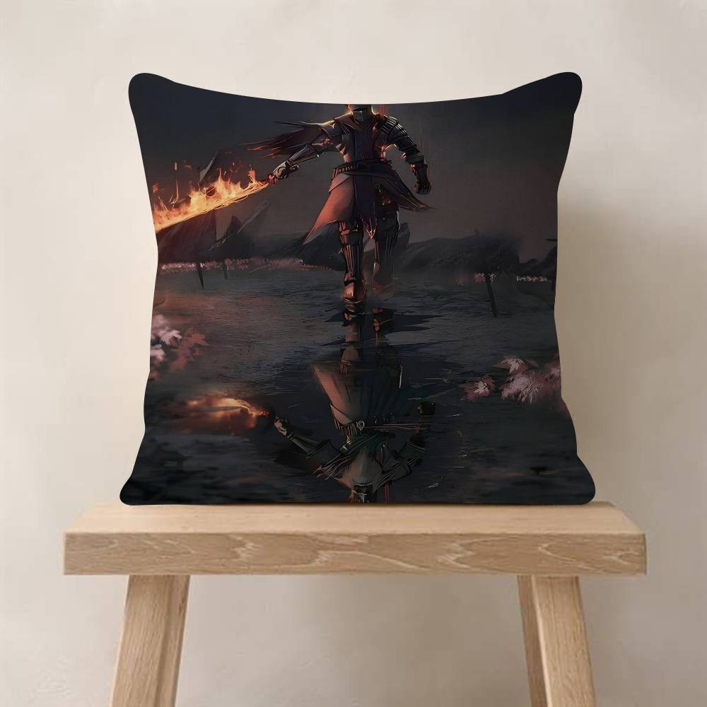 

Classic Game DDark Souls Personalized Pillow Dust Cover Bedroom Kids Party Decoration Pillowcase Birthday Children Gift 30x30 cm