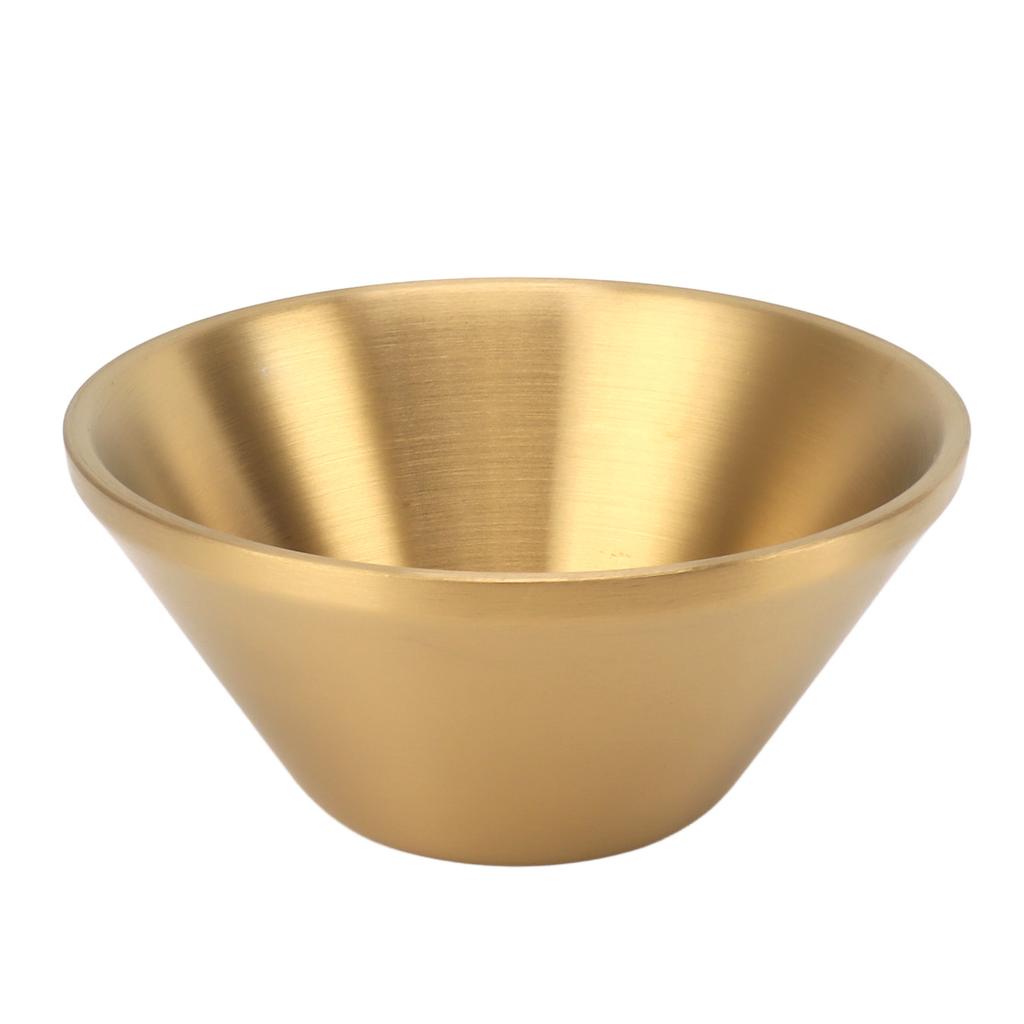 304 Stainless Steel Salad Bowl Double Layer Metal Round Bowl Stylish Salad Mixing Bowls for Snacks Rice Noodles Ice