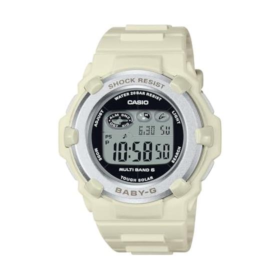 [Casio] Часы Babygie [Отечественный оригинальный продукт] Радио Солнечные BGR-3003NC-7JF Женские Белые