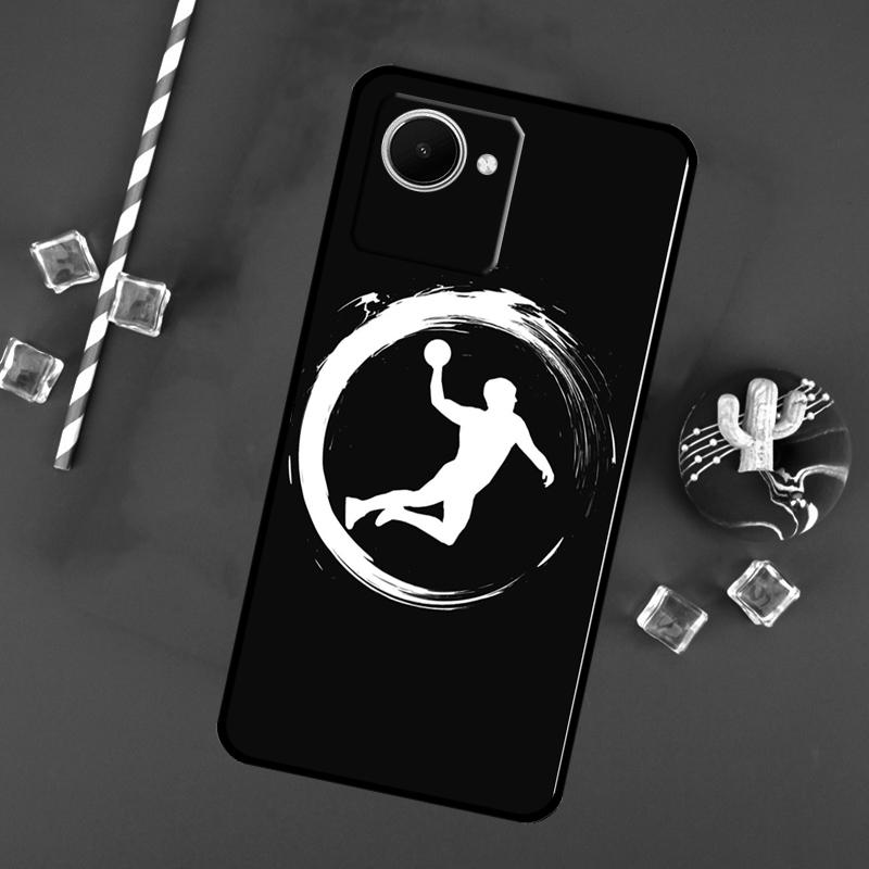 Handball Sport Für Realme C71 C75 C55 C53 C67 C61 C33 C63 C51 10 11 12 13 14 Pro Plus C65 GT7 15 Pro Hülle
