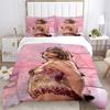 3Pcs Taylor Swift'S Dress Bedding Sets For All Sizes New 3D Printed Bed Cover Comforter Duvet Cover Pillowcase Bedroom Decoration