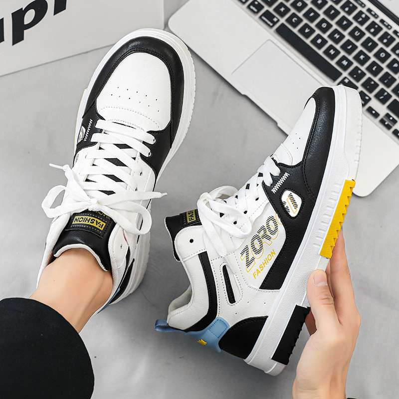 Shoes Men's Summer 2025 New Men's Shoes Student High Top Casual Board Shoes Men's Versatile Trend Sports Little White Shoes