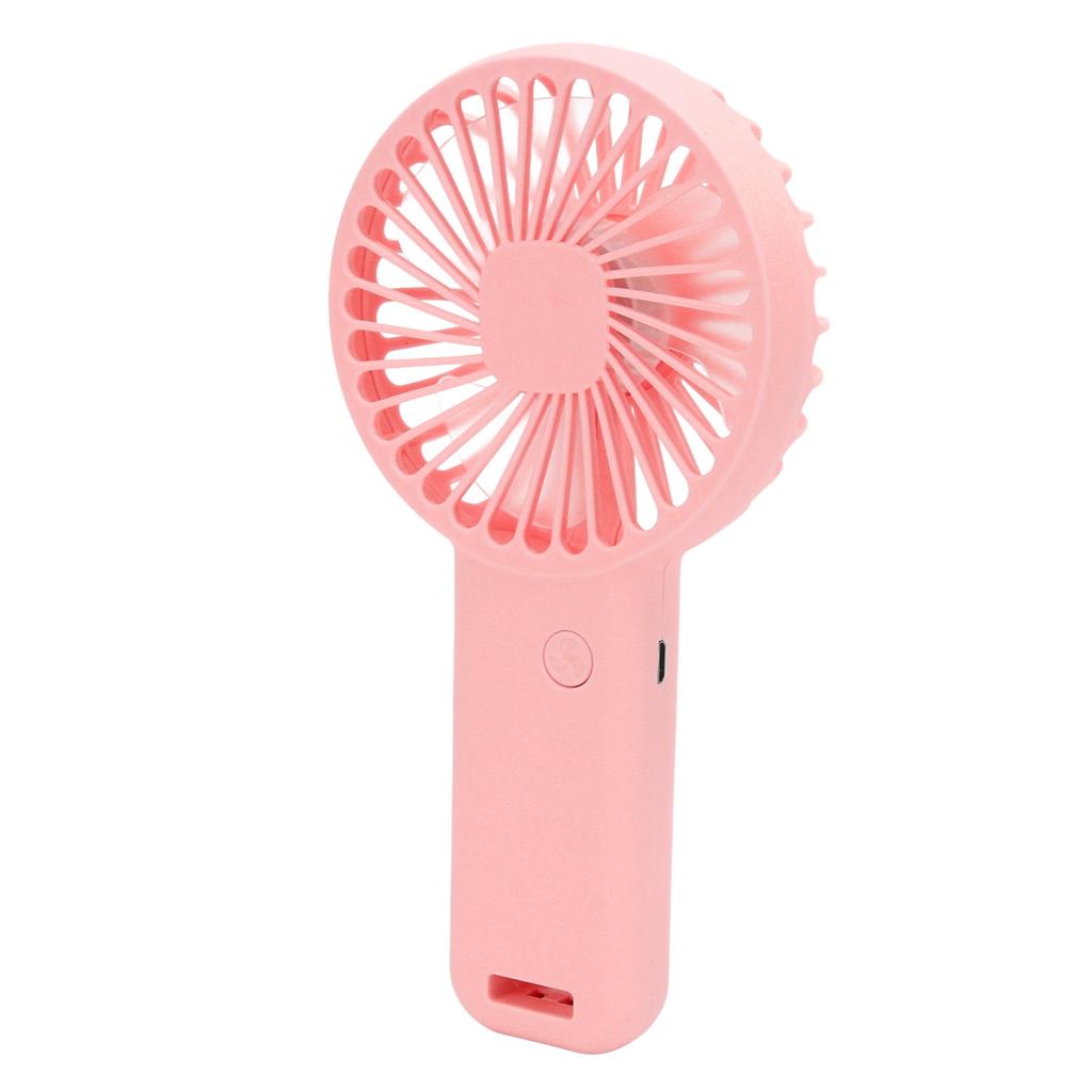 Handheld Fan Portable USB Charging Small Pocket Fan Battery Powered Mute Fan with USB Wire for Kids for Outdoor Travel