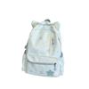 Schoolbag Fashion Junior High School Bag Korean Version Versatile Casual Bag Cat Ear New Ins1011 Cute Class Schoolbag Large Capacity