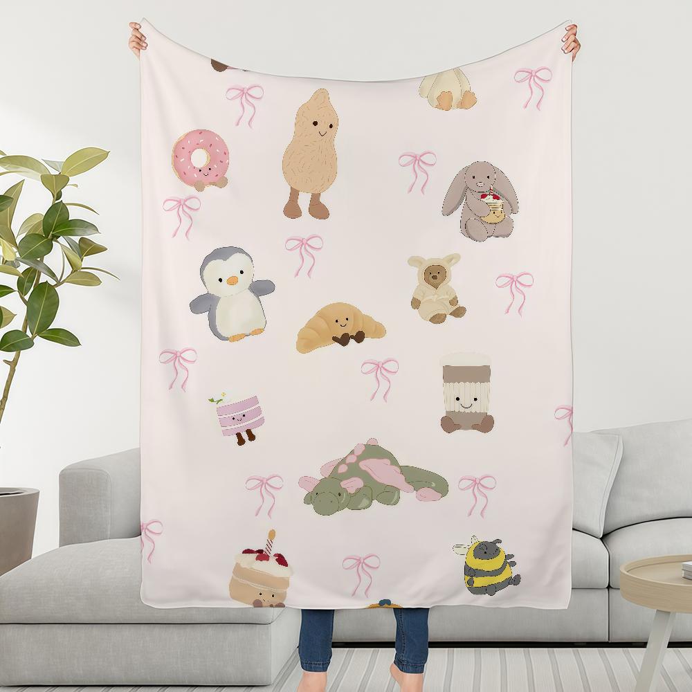 Mīkla Mīksta Silta J-JellycatS-ES Pūkains Jauks