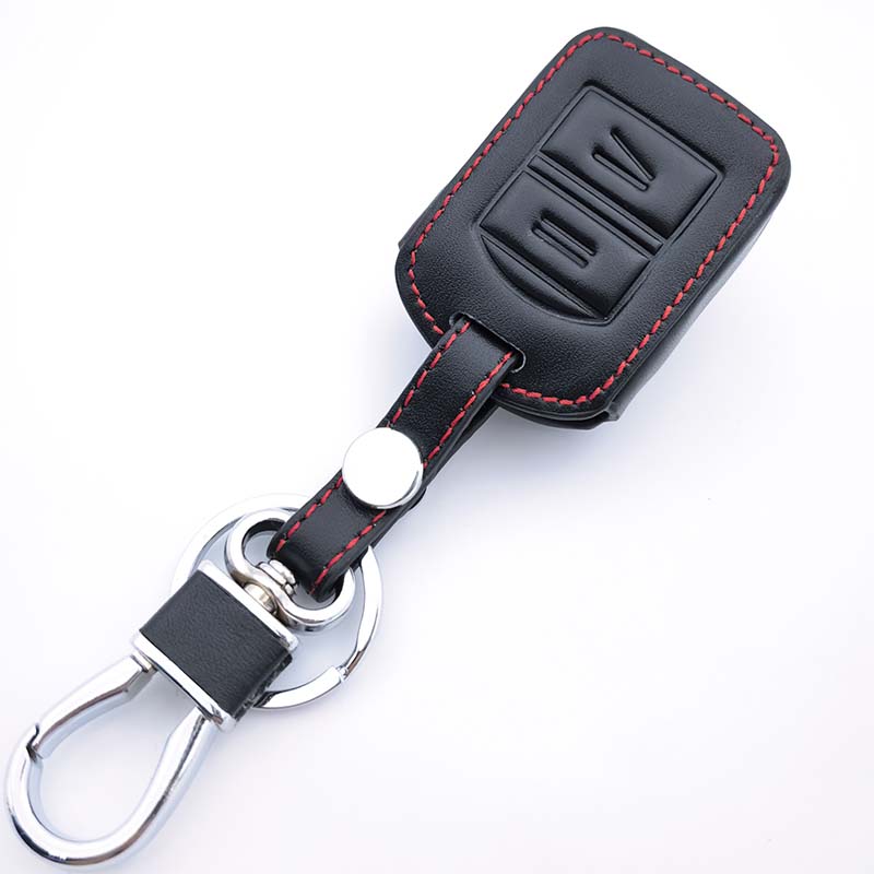 

2 Button Leather Remote Key Case Key Shell For Vauxhall Opel Corsa Agila Meriva Combo Car Key Uncut Left Hu100 Accessories