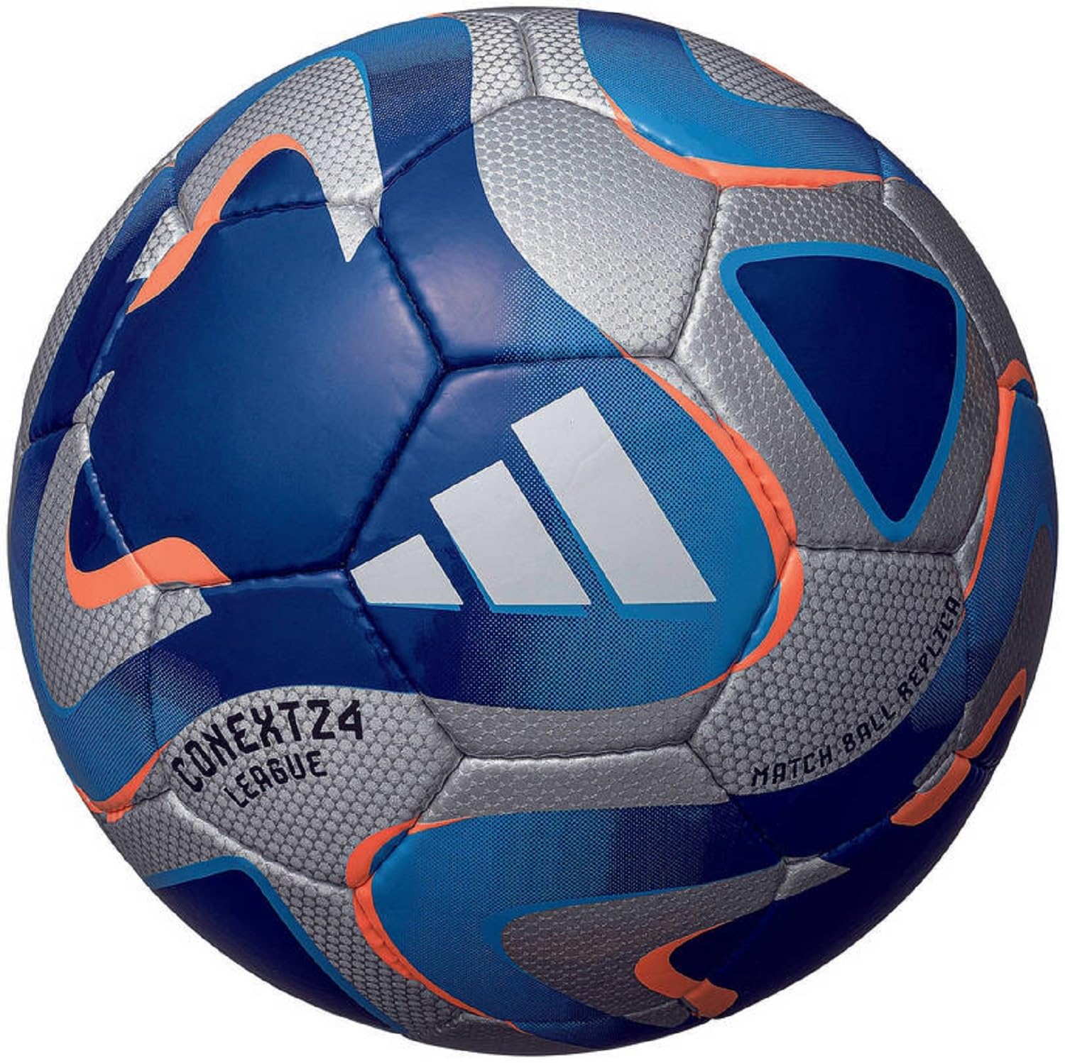 

adidas Connect 24 League Soccer Size AF584SL Ball, 5, Silver,