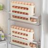 Refrigerator Egg Storage Box Automatic Scrolling Egg Holder Household Kitchen Dedicated Roll Off Egg Storage Rack