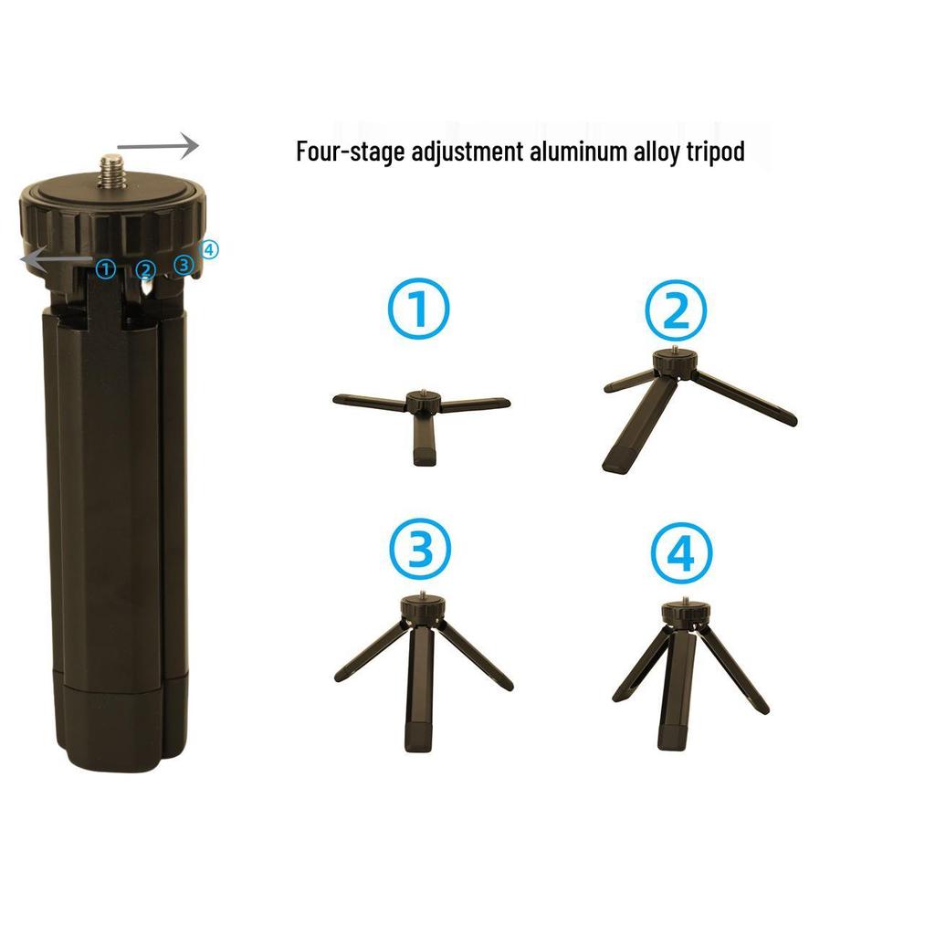 Aluminum Alloy Projector Stabilizer Tripod with Four-Speed Fan Adjustment for Live Broadcasts