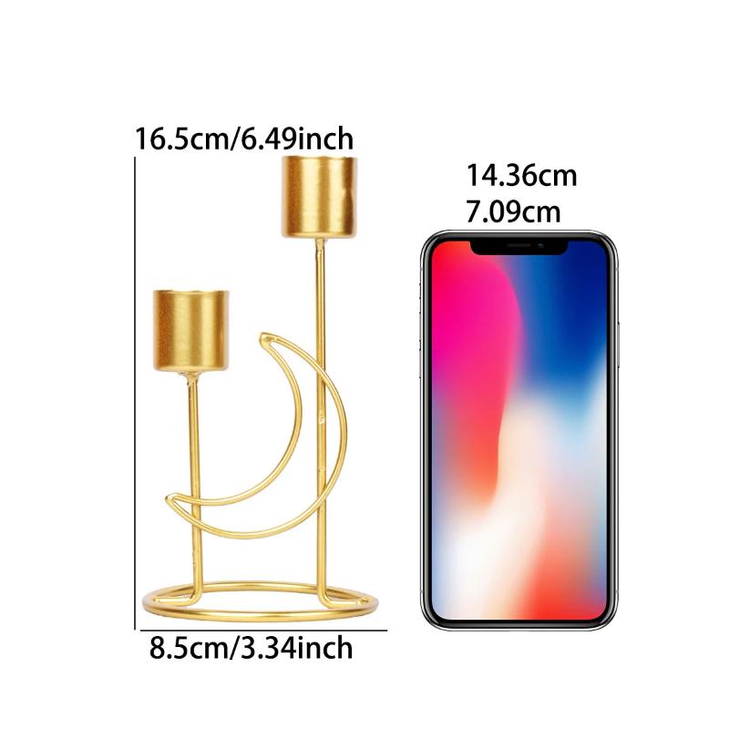 Eisen Kerzenhalter Modern Einarmiger Kerzenständer Hochzeit Esstisch Dekoration Dinnerparty Kerzenhalter Dekoration