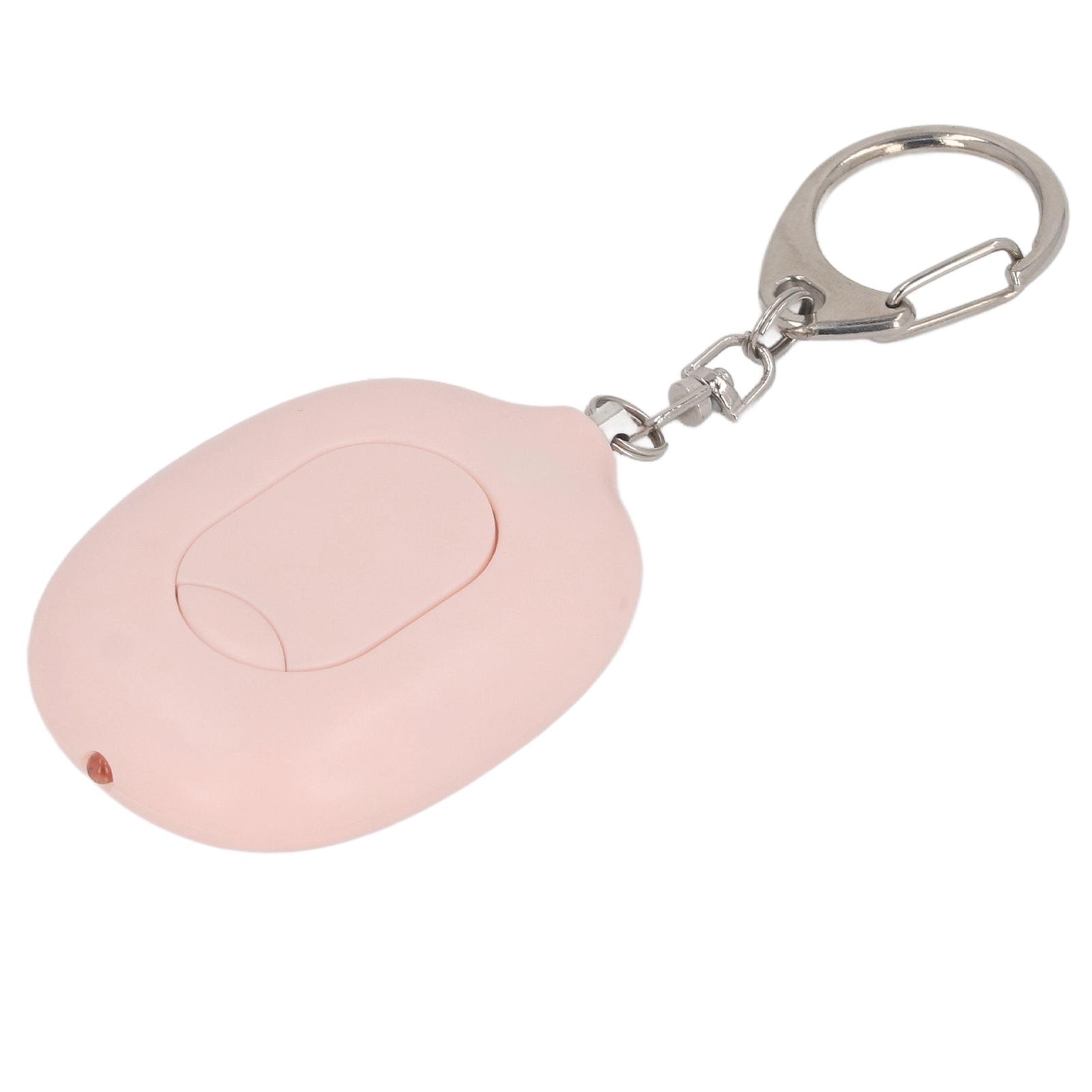 Alarm 130dB Alarm Sound LED Flashlight Fast Charging Versatile Alarm Keychain for Women Girls