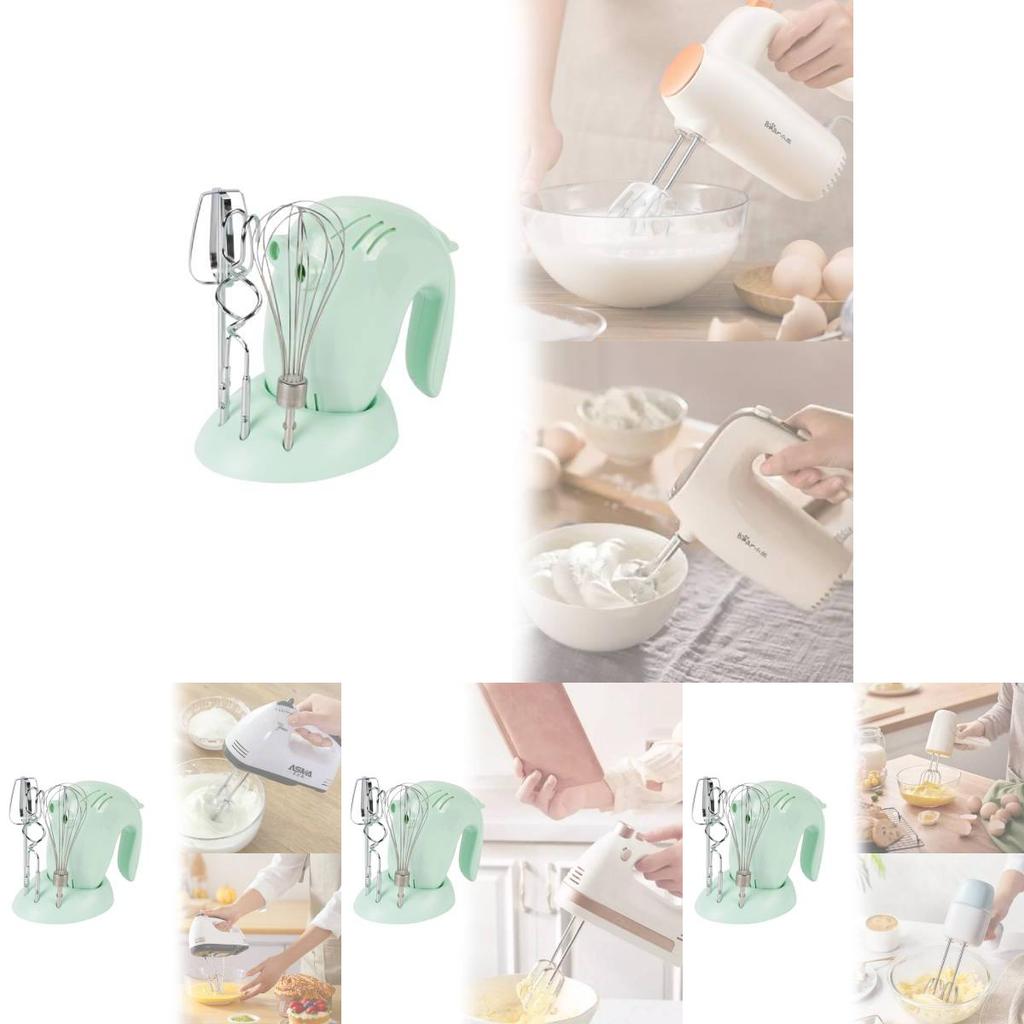 Electric Handheld Mixer For Baking And Whipping With 5speed Control For Home Use