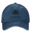 Punk The Offspring Black Logo Washed Baseball Cap Rock Music Band Trucker Dad Hat Unisex Adult Outdoor Sport SunProof Snapback Cap