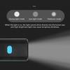 3 Light Modes USB Rechargeable Bike Light Set Powerful Bicycles Front Headlight Easy to Install for Road Mountain Bikes